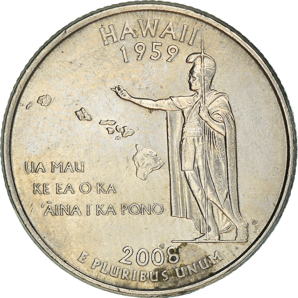 Coin, United States, Quarter, 2008, U.S. Mint, Philadelphia, EF(40-45)