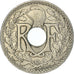 Moneda, Francia, Lindauer, 25 Centimes, 1915, MBC+, Níquel, KM:867, Gadoury:379