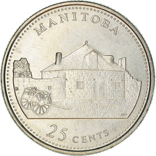 Coin, Canada, Elizabeth II, 25 Cents, 1992, Royal Canadian Mint, Ottawa