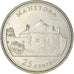 Coin, Canada, Elizabeth II, 25 Cents, 1992, Royal Canadian Mint, Ottawa