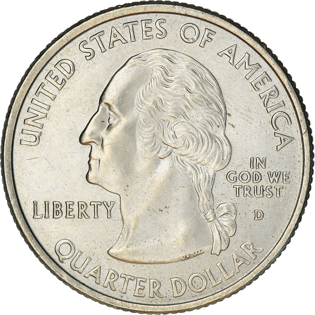 Moneda, Estados Unidos, Quarter, 2000, U.S. Mint, Denver, SC, Cobre - níquel