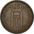 Münze, Norwegen, Haakon VII, 5 Öre, 1951, Kongsberg, SS+, Bronze, KM:368