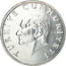 Coin, Turkey, 25 Lira, 1989, MS(64), Aluminum, KM:975