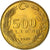 Monnaie, Turquie, 500 Lira, 1989, SPL+, Aluminum-Bronze, KM:989