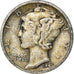 Coin, United States, Mercury Dime, Dime, 1941, U.S. Mint, Philadelphia