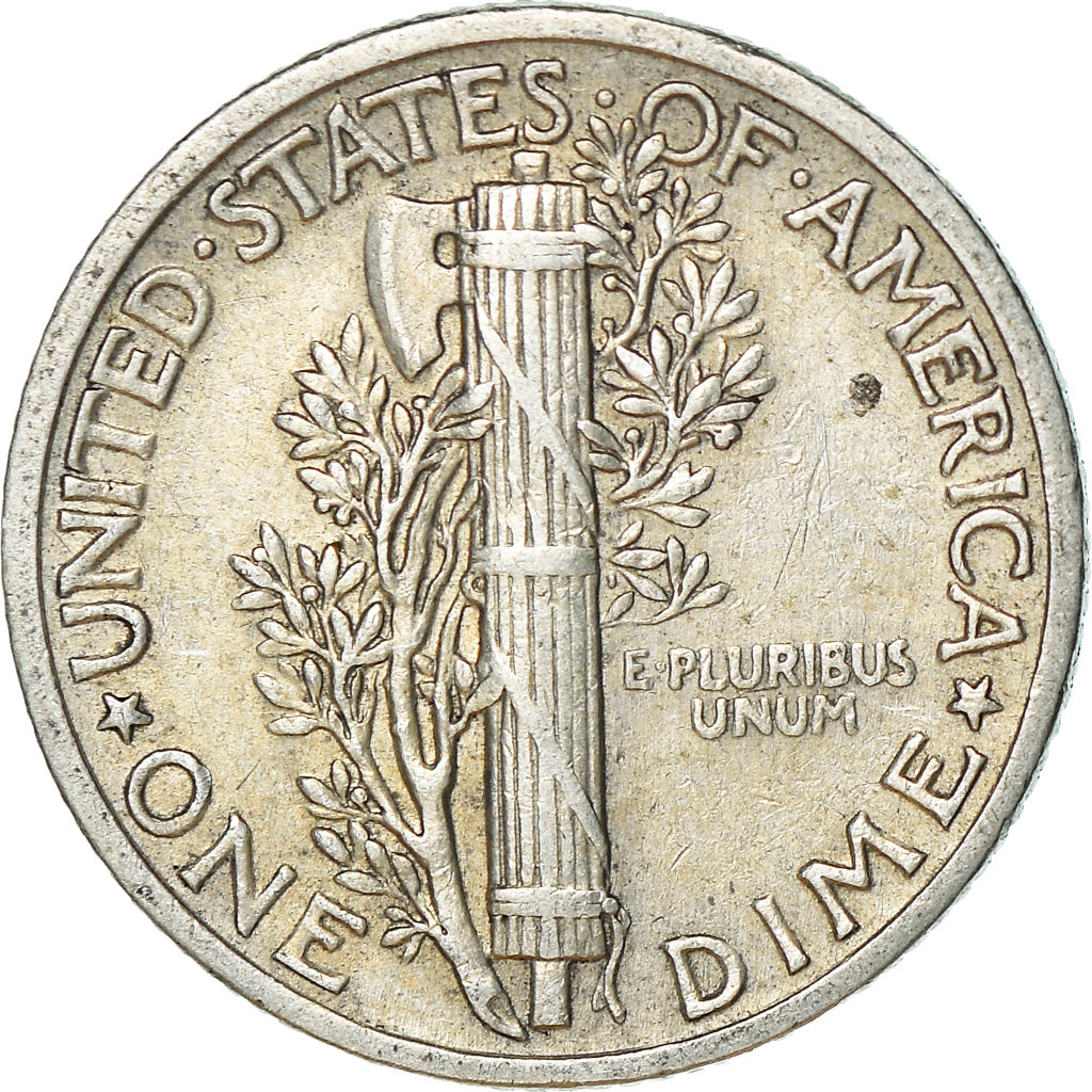 Moneta, Stati Uniti, Mercury Dime, Dime, 1941, U.S. Mint, Philadelphia, BB+