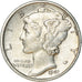 Coin, United States, Mercury Dime, Dime, 1941, U.S. Mint, Philadelphia