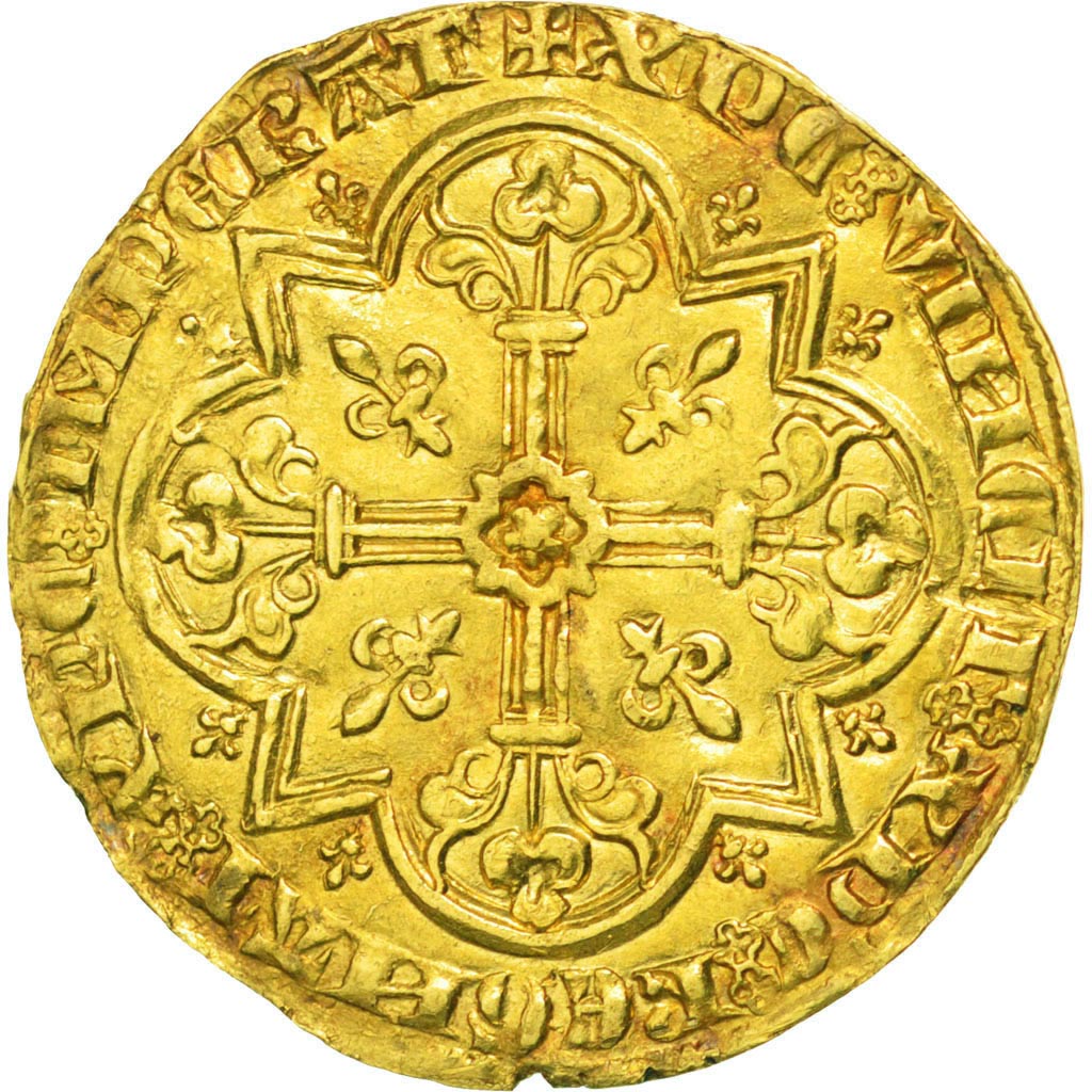 FRANCE, Mouton d'or, AU(55-58), Gold, Duplessy #291, 4.55