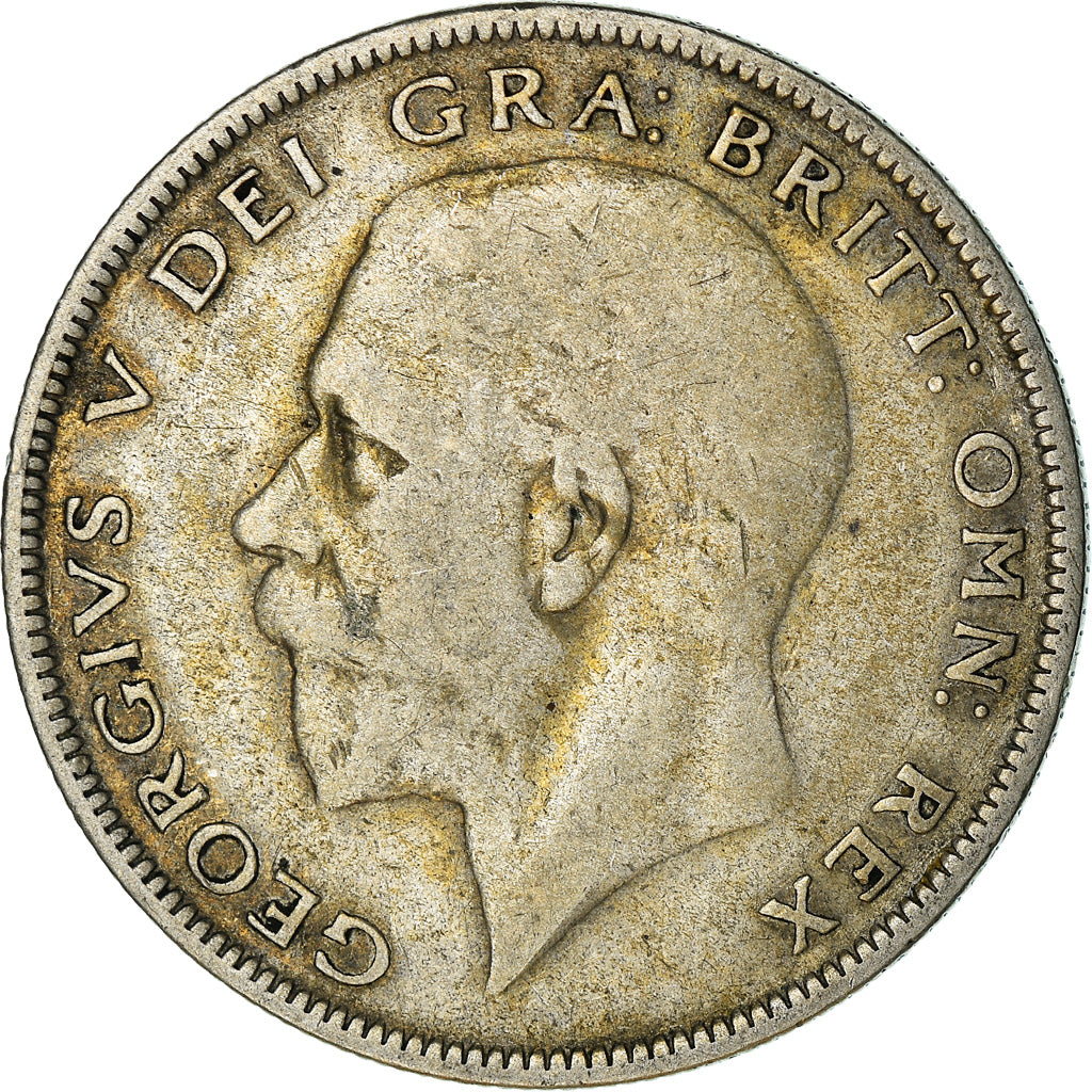 Coin, Great Britain, George V, 1/2 Crown, 1929, VF(20-25), Silver, KM:835