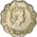 Coin, Mauritius, Elizabeth II, 10 Cents, 1975, VF(20-25), Copper-nickel, KM:33