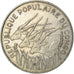 Coin, Congo Republic, 100 Francs, 1983, Paris, EF(40-45), Nickel, KM:2
