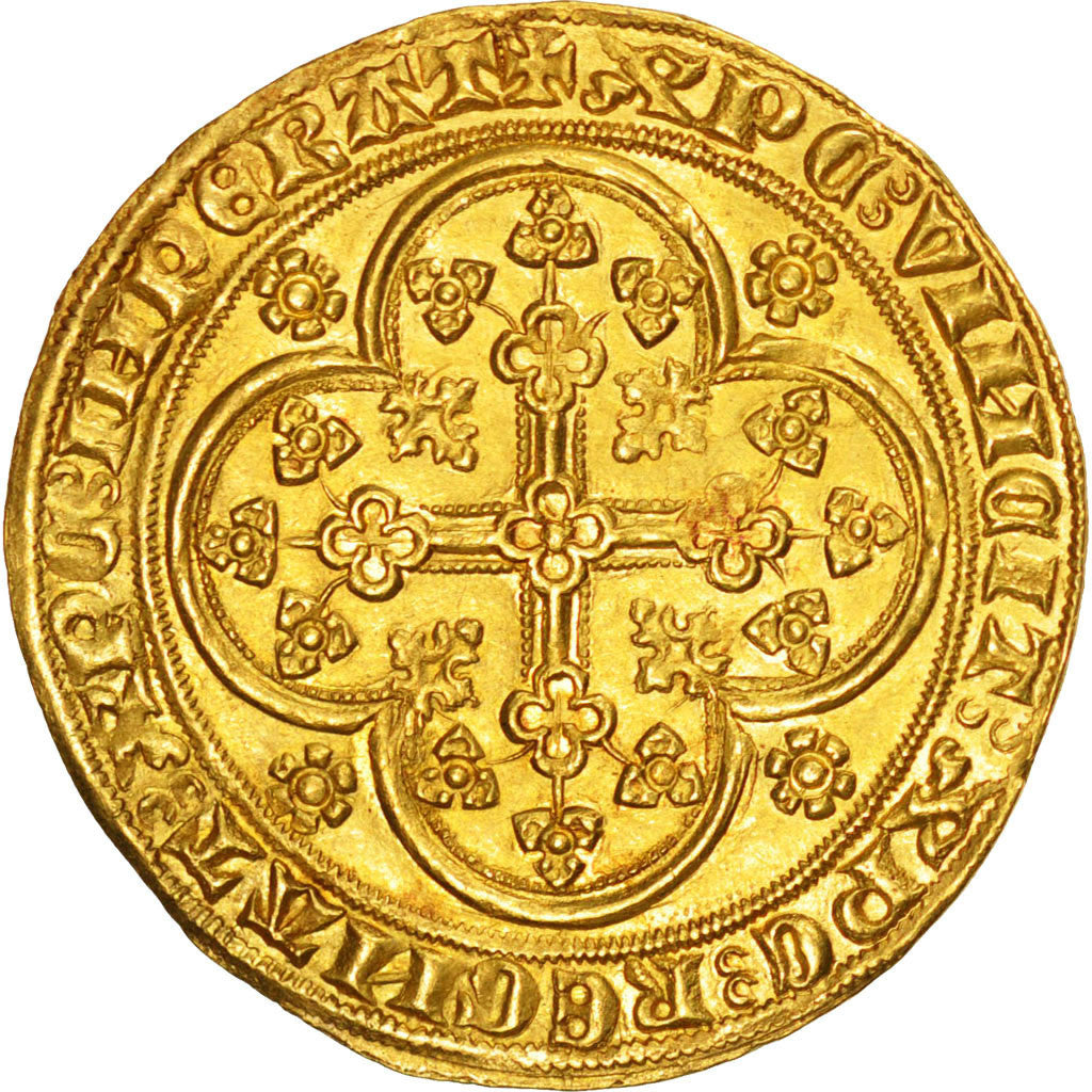 FRANCE, Chaise d'or, MS(60-62), Gold, Boudeau #2226, 4.49