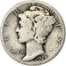 Moeda, Estados Unidos da América, Mercury Dime, Dime, 1927, U.S. Mint