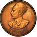 Moneta, Etiopia, Haile Selassie I, Cent, Ande Santeem, 1936, BB, Rame, KM:32