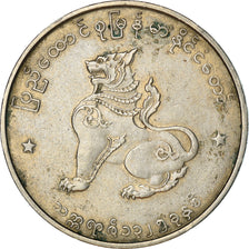 Coin, Myanmar, 50 Pyas, 1963, EF(40-45), Copper-nickel, KM:36