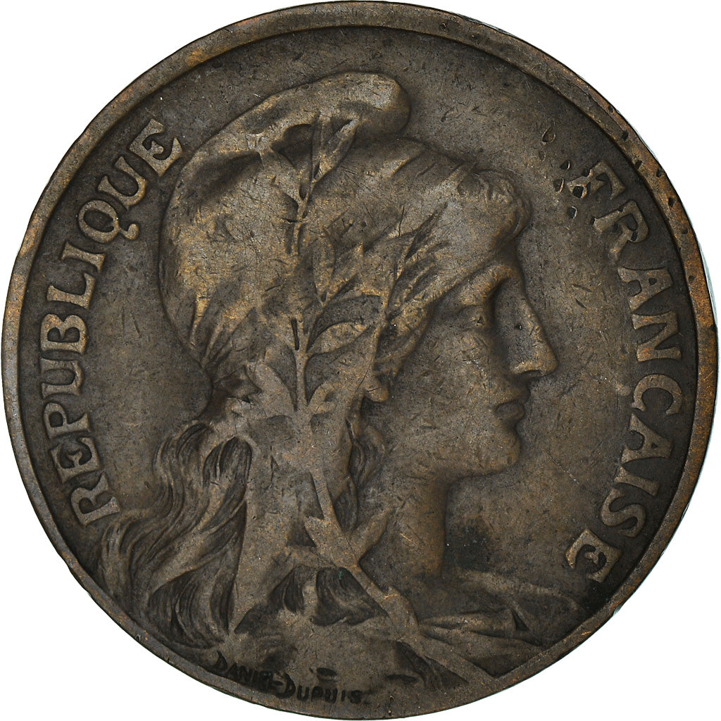 Coin, France, Dupuis, 10 Centimes, 1908, Paris, VF(30-35), Bronze, KM:843