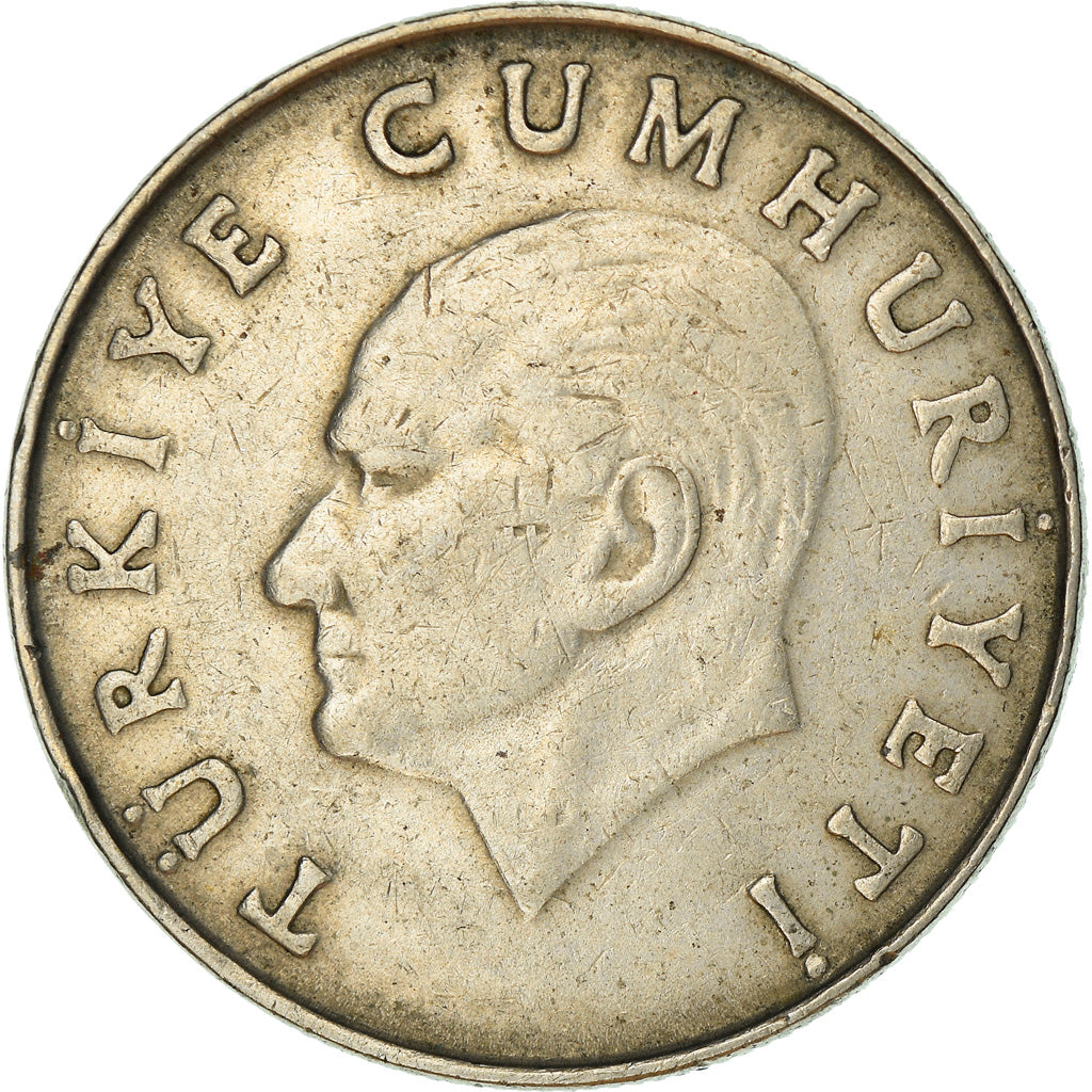 Coin, Turkey, 100 Lira, 1986, VF(30-35), Copper-Nickel-Zinc, KM:967