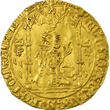 Monnaie, France, Lion d'or, Bruges, SUP, Or, Boudeau:2257