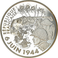 Frankreich, 1,5 Euro, D-Day, 2004, BE, STGL, Silber, Gadoury:EU103, KM:1369