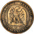 Moeda, França, Napoleon III, Napoléon III, 10 Centimes, 1853, Lille, F(12-15)