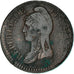 Moneta, Francia, Dupré, Decime, 1796, Strasbourg, MB, Bronzo, KM:645.4