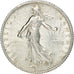 Coin, France, Semeuse, Franc, 1917, Paris, MS(60-62), Silver, KM:844.1