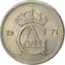 Monnaie, Suède, Gustaf VI, 25 Öre, 1971, TTB+, Copper-nickel, KM:836