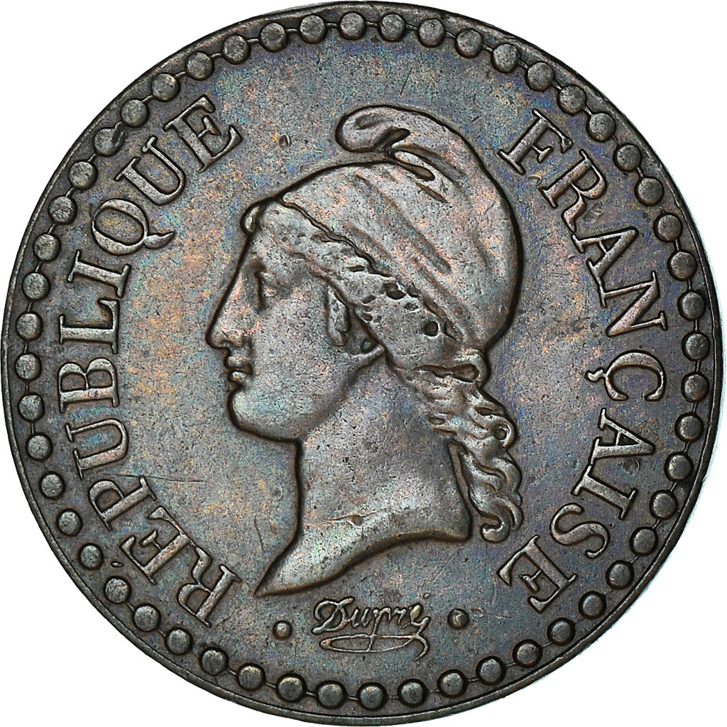 Moneta, Francia, Dupré, Centime, 1849, Paris, BB+, Bronzo, KM:754, Gadoury:84
