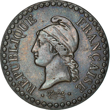 Moneta, Francia, Dupré, Centime, 1849, Paris, BB+, Bronzo, KM:754, Gadoury:84