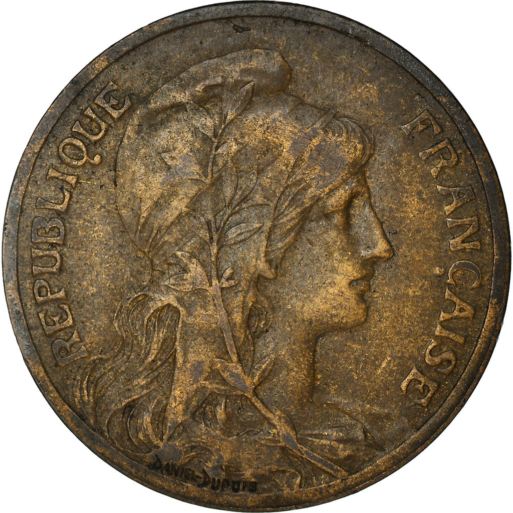 Coin, France, Dupuis, 5 Centimes, 1898, Paris, EF(40-45), Bronze, KM:842