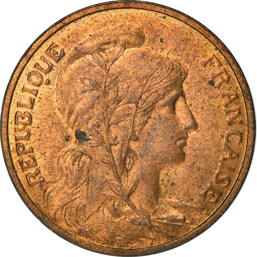 Coin, France, Dupuis, 5 Centimes, 1912, Paris, AU(50-53), Bronze, KM:842
