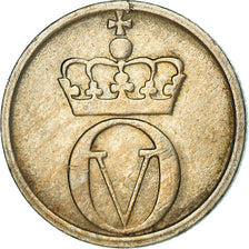 Monnaie, Norvège, Olav V, 10 Öre, 1963, TB+, Copper-nickel, KM:411