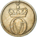 Monnaie, Norvège, Olav V, 10 Öre, 1963, TB+, Copper-nickel, KM:411