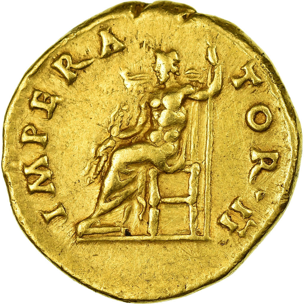 Coin, Antoninus Pius, Aureus, Rome, graded, NGC, Ch VF 5/5-3/5, Gold, RIC:108c