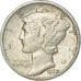 Moneta, Stati Uniti, Mercury Dime, Dime, 1939, U.S. Mint, Philadelphia, BB+