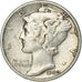 Monnaie, États-Unis, Mercury Dime, Dime, 1940, U.S. Mint, Philadelphie, TTB