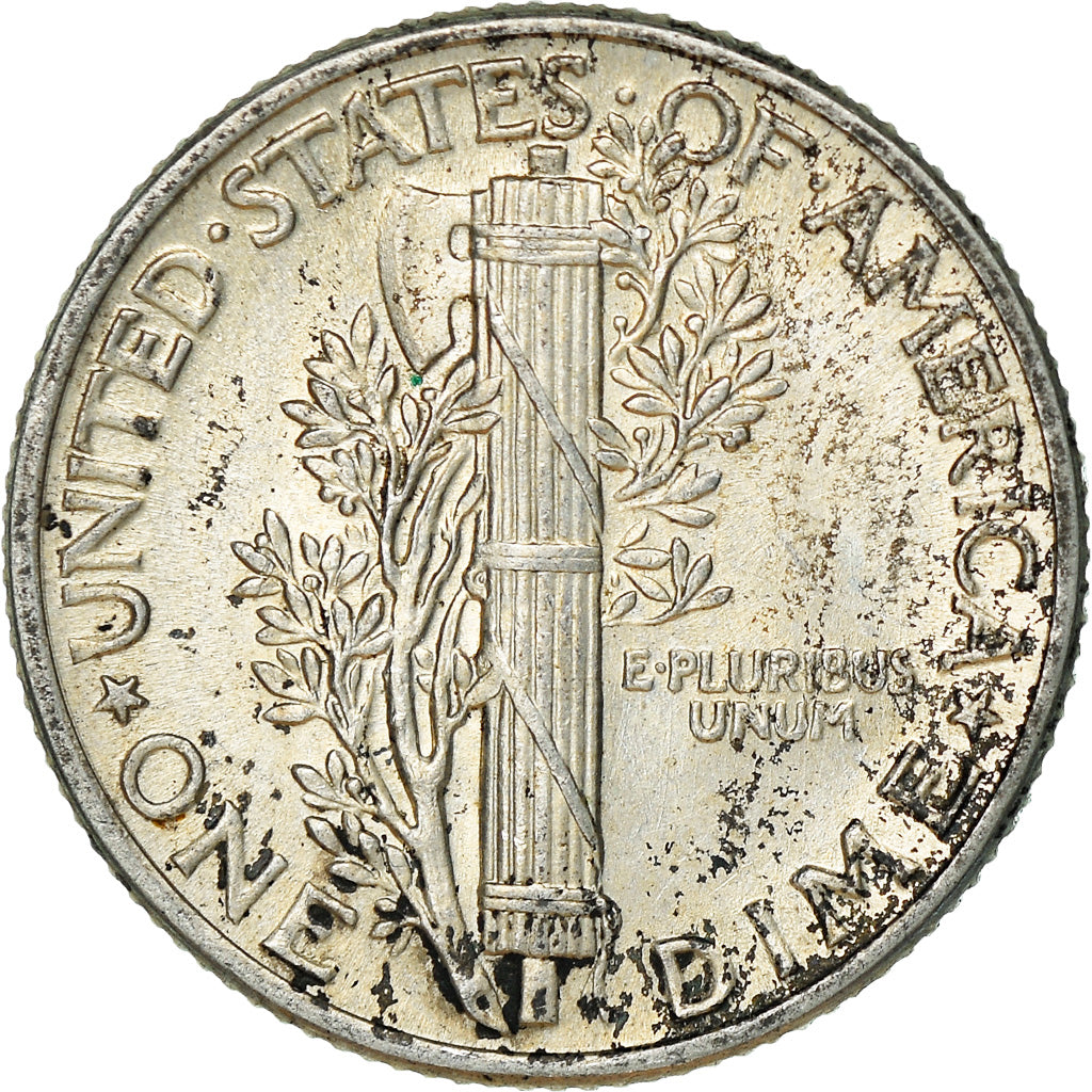 Moneda, Estados Unidos, Mercury Dime, Dime, 1941, U.S. Mint, Philadelphia, EBC+