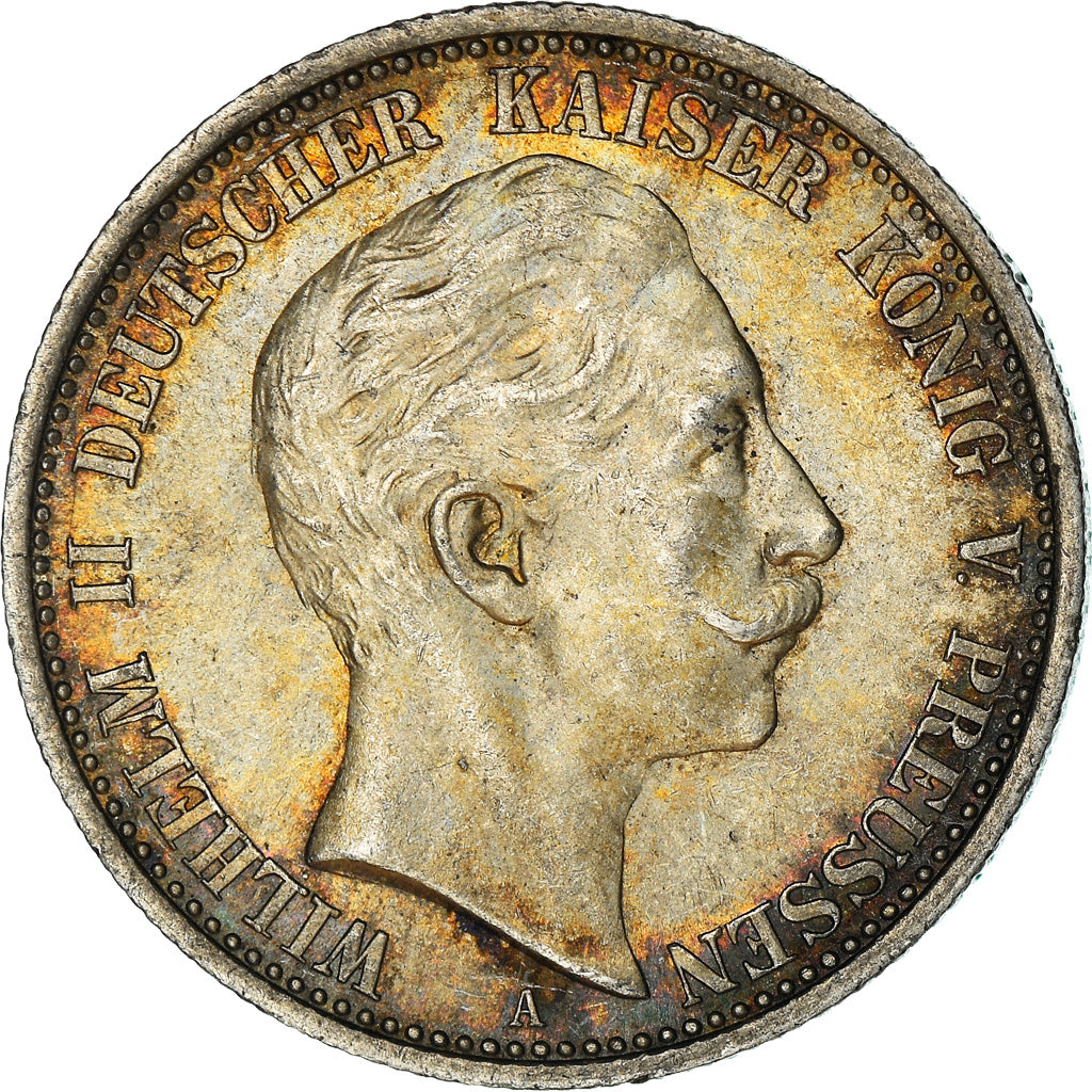 Moneta, Stati tedeschi, PRUSSIA, Wilhelm II, 2 Mark, 1905, Berlin, SPL-