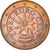 Oostenrijk, 2 Euro Cent, 2002, Vienna, ZF+, Copper Plated Steel, KM:3083