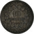 Moeda, França, Cérès, 10 Centimes, 1897, Paris, VF(30-35), Bronze, KM:815.1