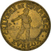 Coin, France, Evreux, 1 Franc, 1922, EF(40-45), Brass, Elie:10.4