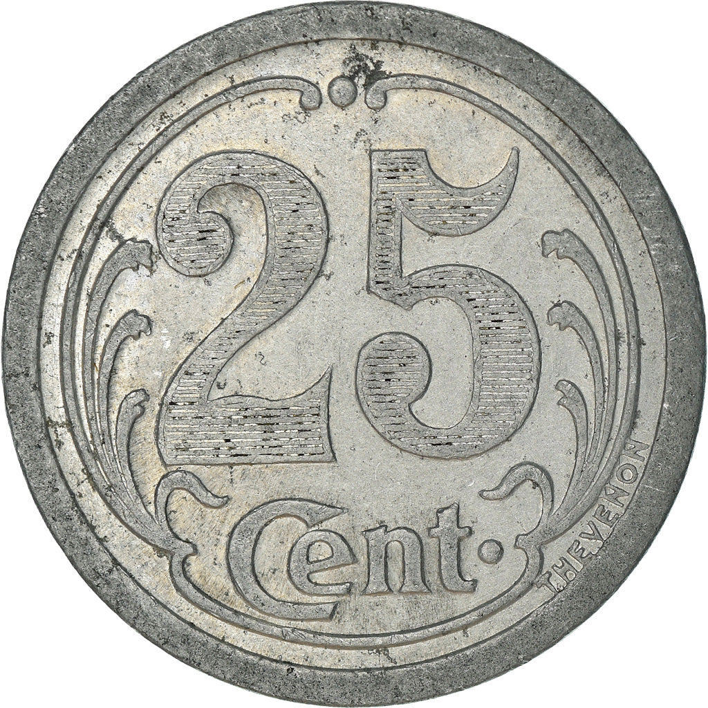 Monnaie, France, Union Commerciale, Gourney-en-Bray, 25 Centimes, TTB+