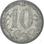 Moeda, França, Union Commerciale, Ham, 10 Centimes, 1922, EF(40-45), Alumínio