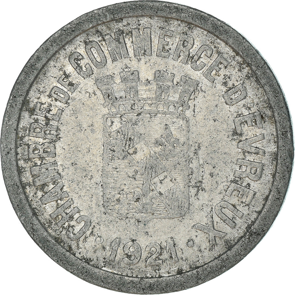 Monnaie, France, 10 Centimes, 1921, TB+, Aluminium, Elie:10.2