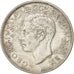 GREAT BRITAIN, Florin, Two Shillings, 1944, KM #855, AU(55-58), Silver, 28.3,...