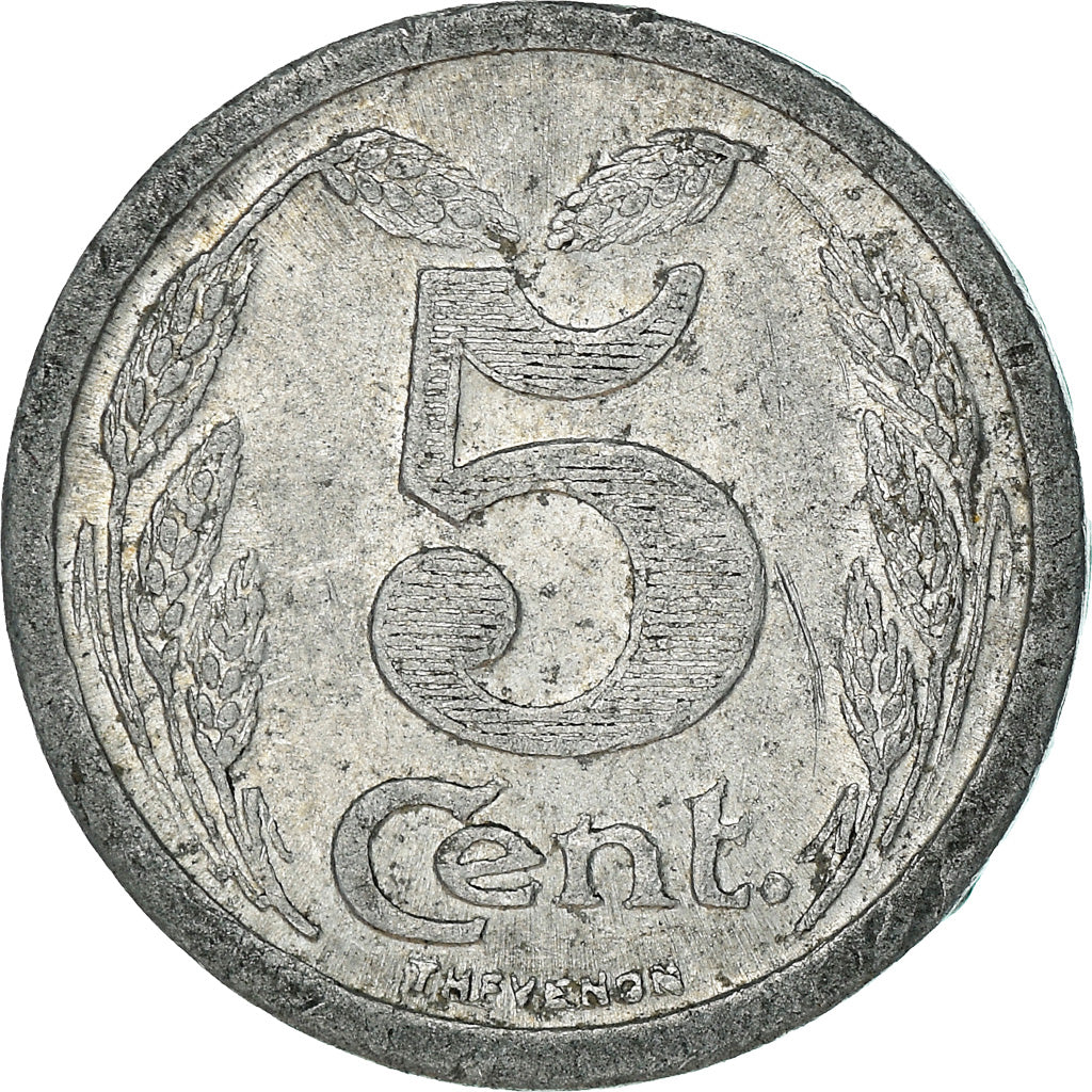 Coin, France, Chambre de Commerce, Evreux, 5 Centimes, 1921, EF(40-45)