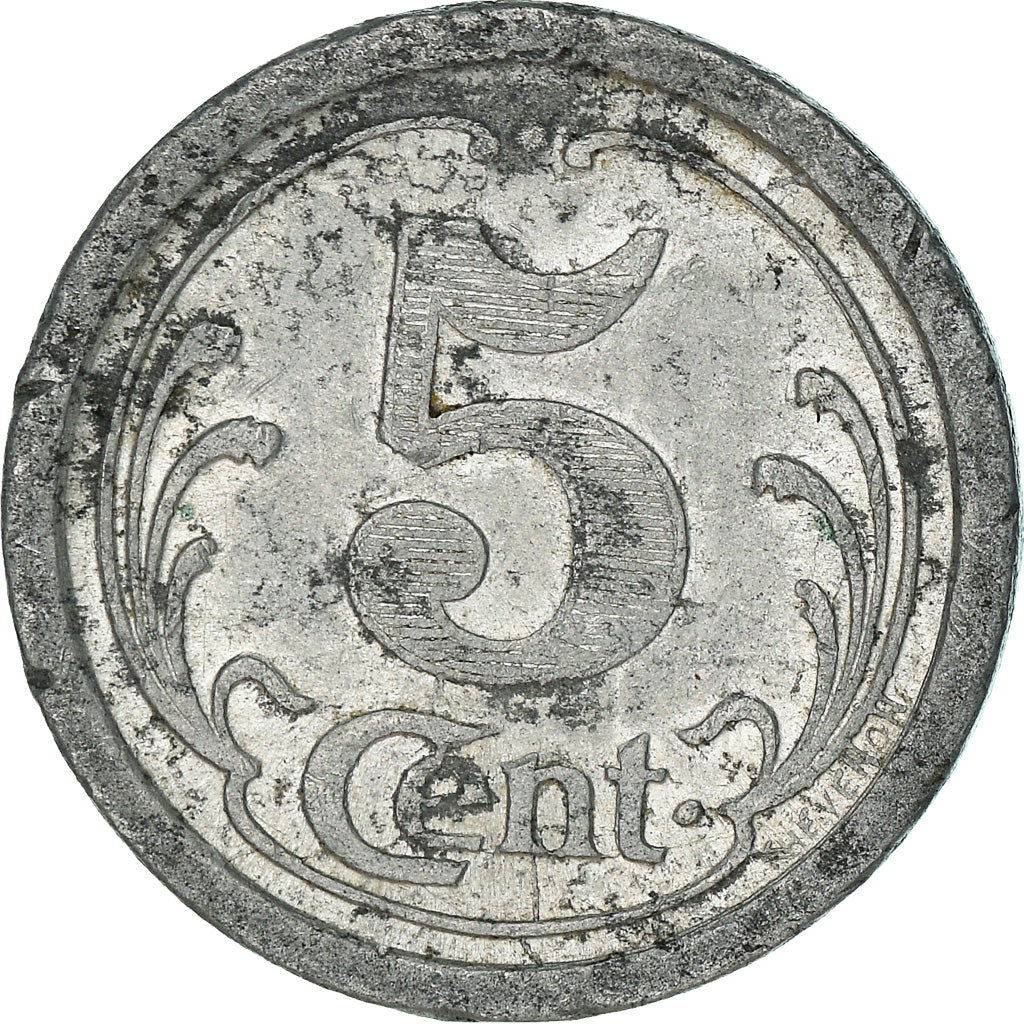 Monnaie, France, Union Commerciale et Industrielle, Frévent, 5 Centimes, 1922
