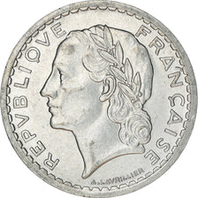 Munten, Frankrijk, Lavrillier, 5 Francs, 1948, Paris, PR, Aluminium, KM:888b.1