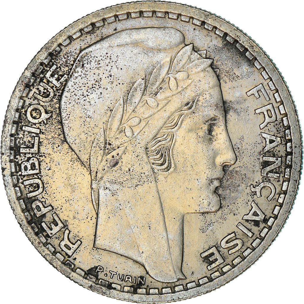 Münze, Frankreich, Turin, 10 Francs, 1946, Beaumont - Le Roger, S+