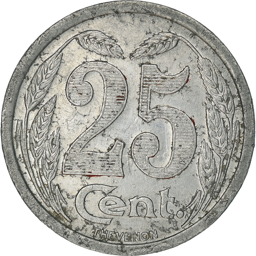 Coin, France, Chambre de Commerce, Evreux, 25 Centimes, 1921, AU(50-53)